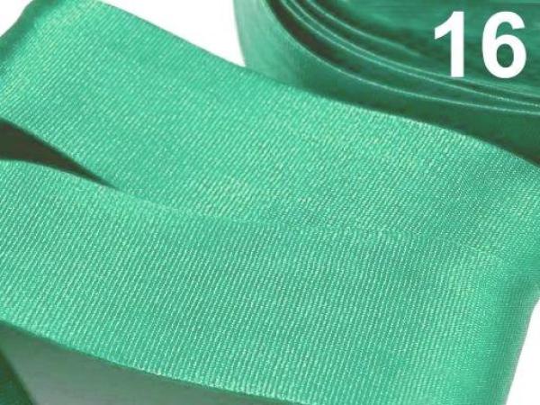 Satinband 20 mm gefalzt - Mint